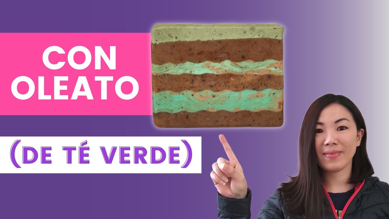 Jabón Artesanal con Oleato de té verde
