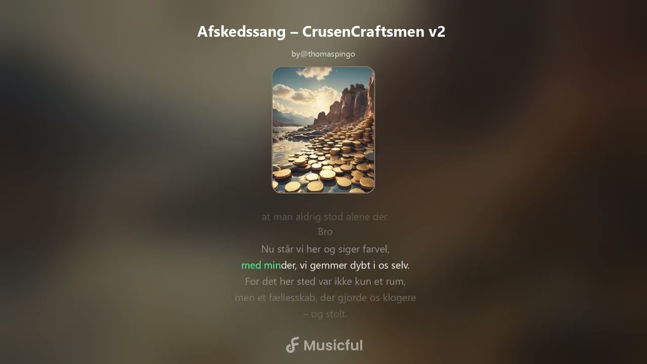 Afskedssang – CrusenCraftsmen v2  1080p 16x9