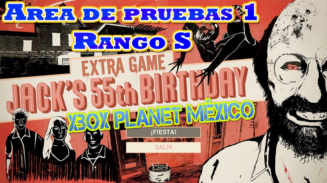 Resident Evil 7 | DLC 55&deg; Cumplea&ntilde;os de Jack | Area de pruebas 1 | Rango S