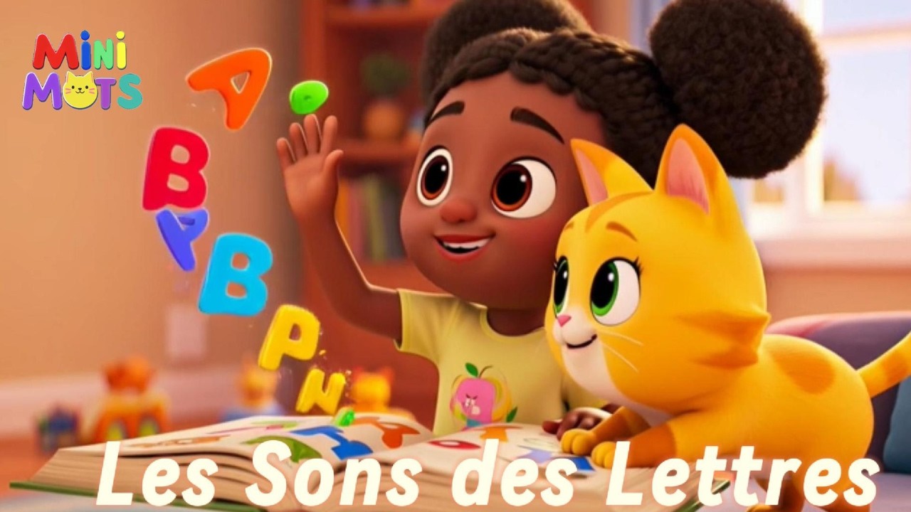 Les Sons des Lettres de l'Alphabet | Chanson Alphabet Phonétique | Educational Video for Children