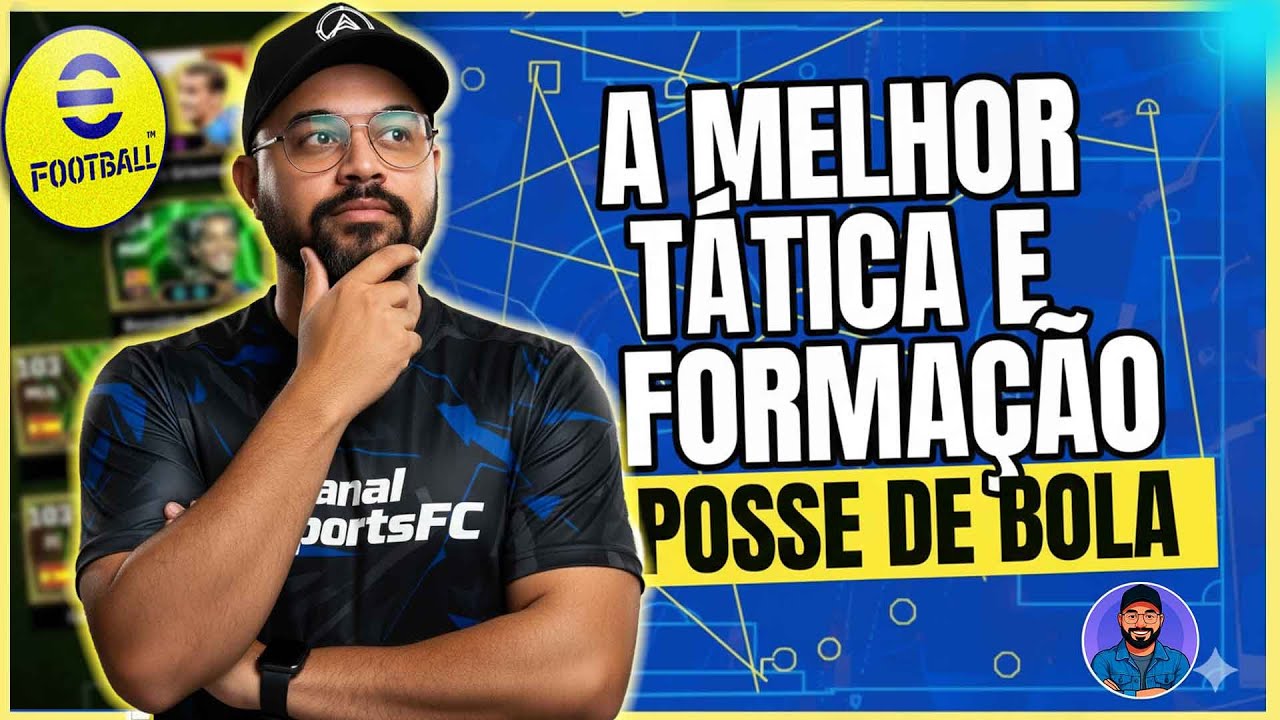 🚨eFootball 2026: 4-3-2-1 A MELHOR FORMAÇÃO pra POSSE de BOLA (SECRETA)
