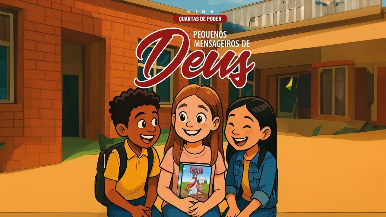 PEQUENOS MENSAGEIROS DE DEUS | Kids | Quartas de Poder | 18/03/2026 | 19h30