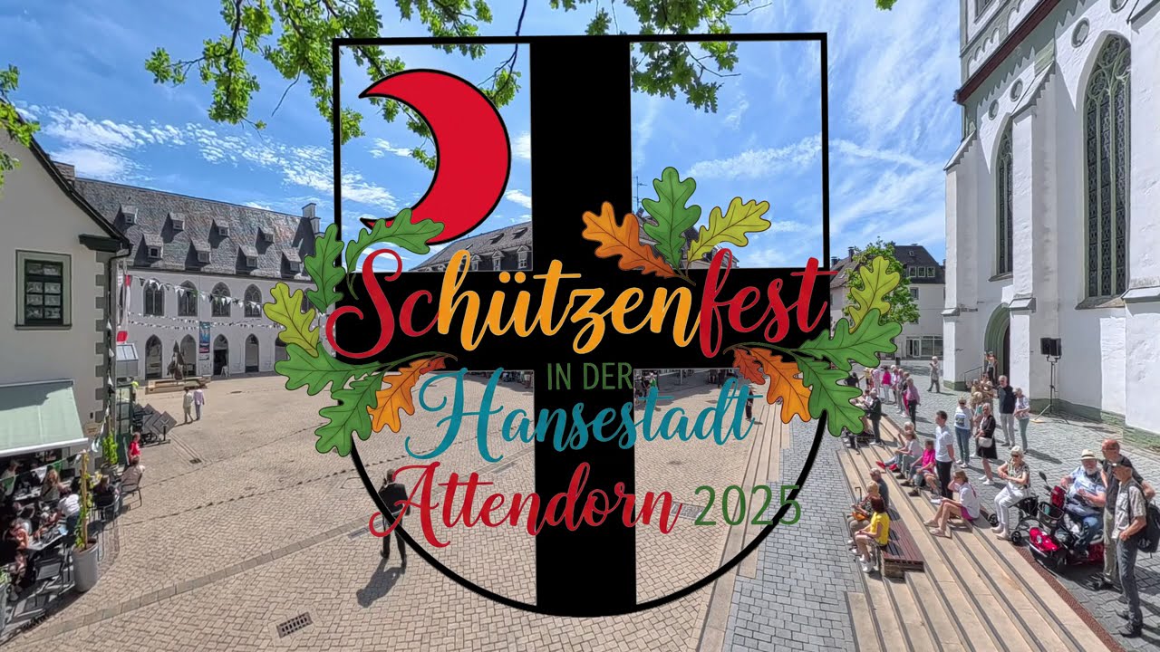 Schützenfest in Attendorn 2025   Sternmarsch