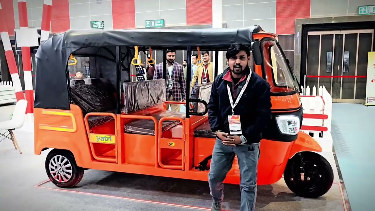 New Launch yatri Aato plus electric Auto 200km range ke sath full electric 