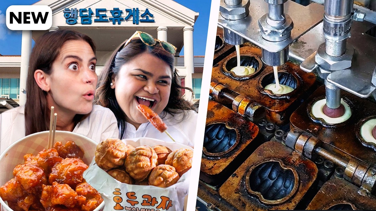 British Chefs&rsquo; First Korean Road Trip&hellip; Starting With a Service Station FEAST!