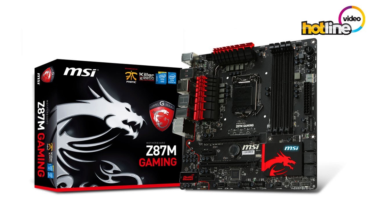 Обзор материнской платы MSI Z87M GAMING