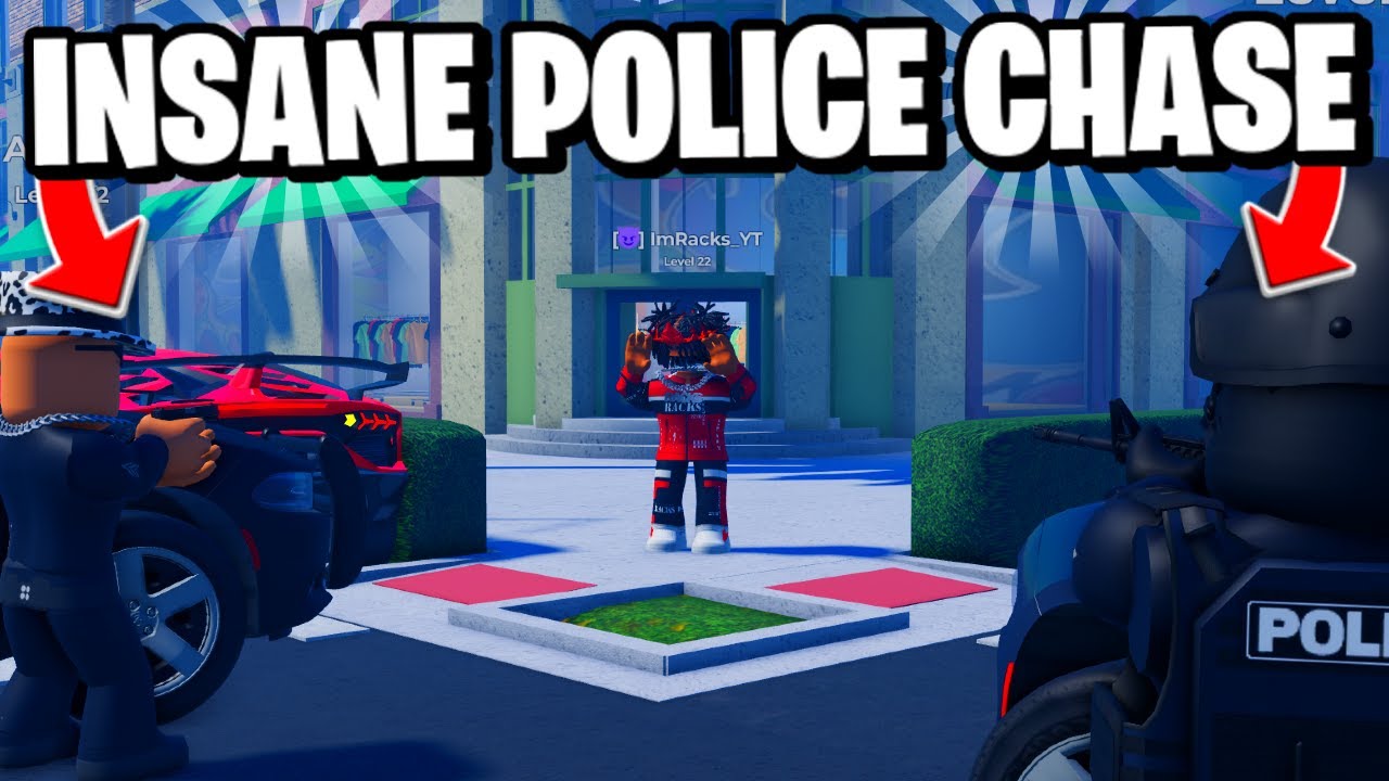 Я ПОПАЛ В ЖЕСТОКУЮ ПОЛИЦЕЙСКУЮ ПОГОНКУ В ЭТОЙ ИГРЕ ROBLOX CALI HOOD!