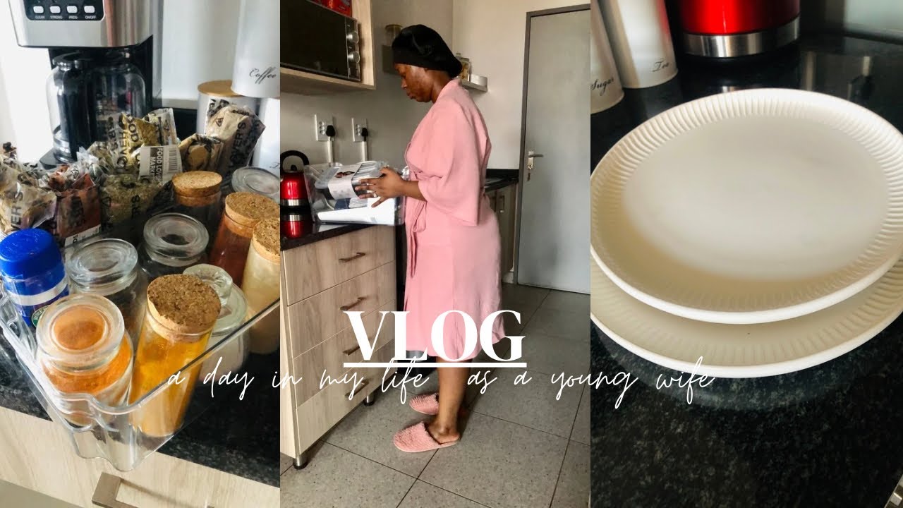 VLOG: a day in my life as a young wife| trying to be more organised| South African YouTuber