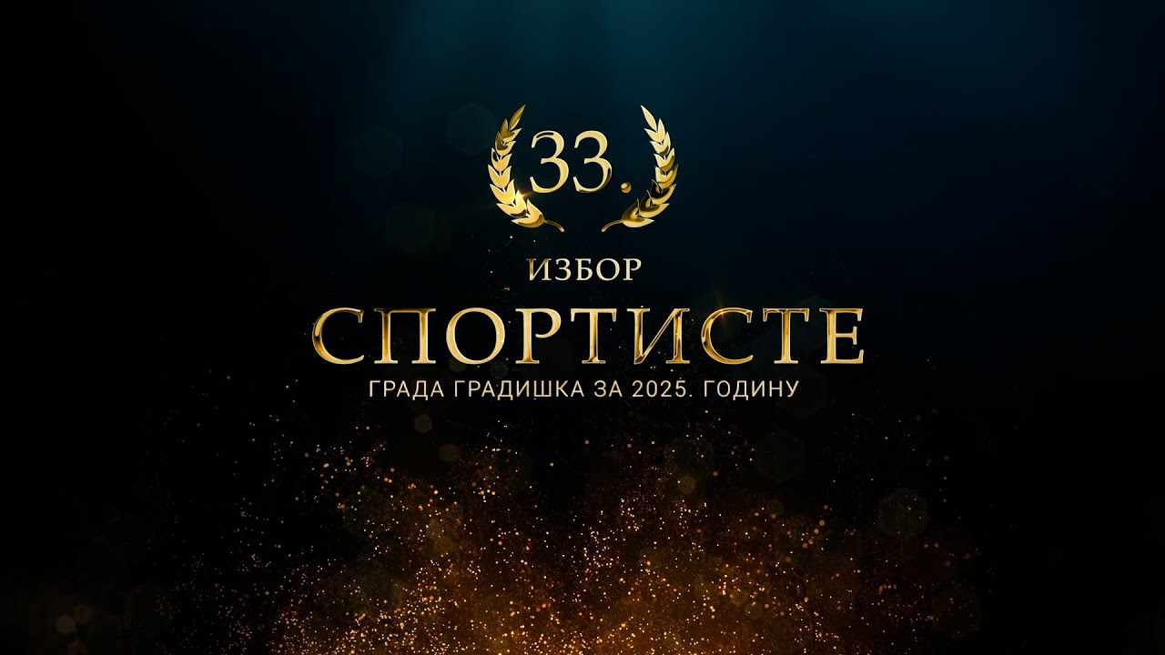 Izbor sportiste Grada Gradiška za 2025. godinu