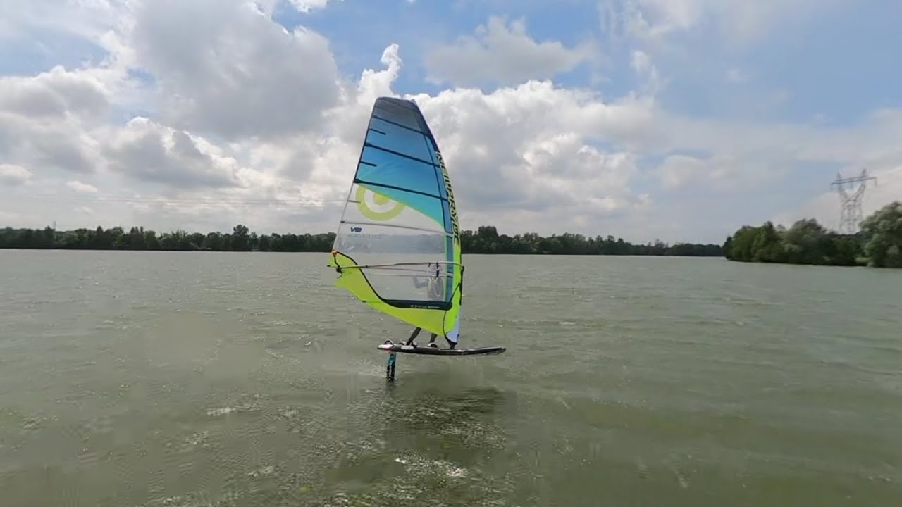 Wingfoil et Windfoil le 5 juin 2022 à La Grande Paroisse c'est la 10éme !