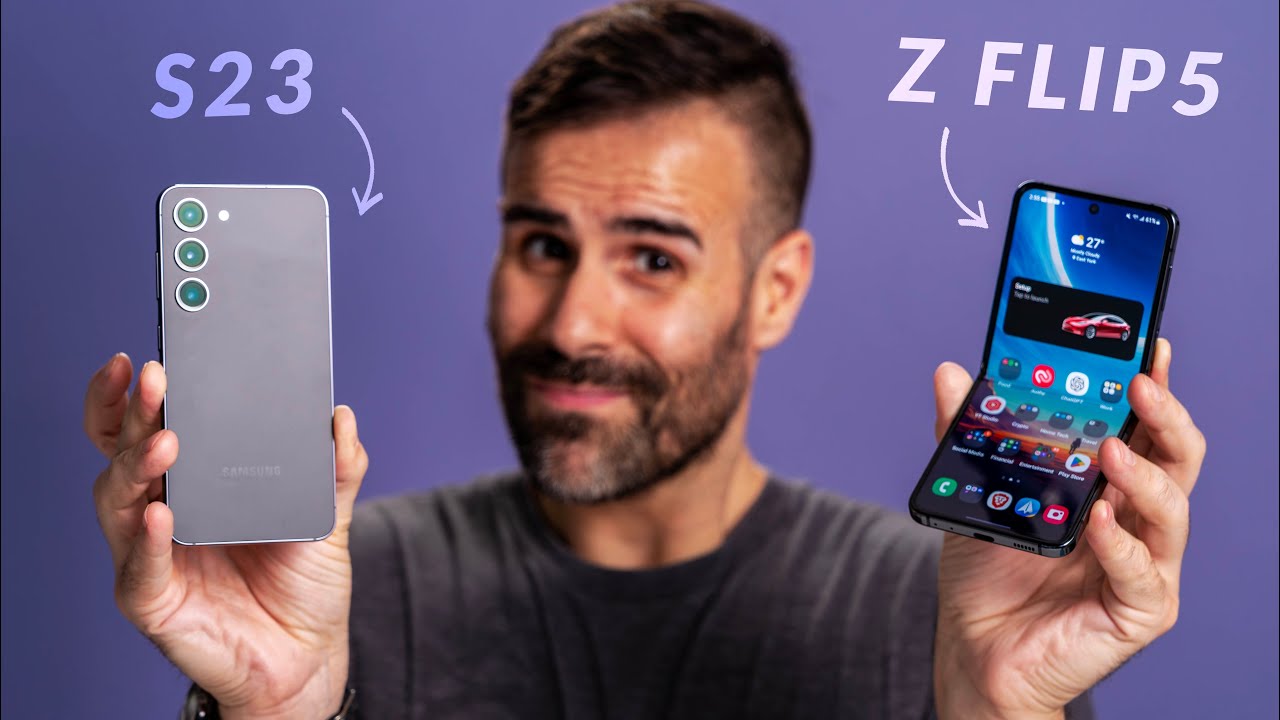 Samsung Galaxy Z Flip5 vs Galaxy S23 - Why Pay More!?