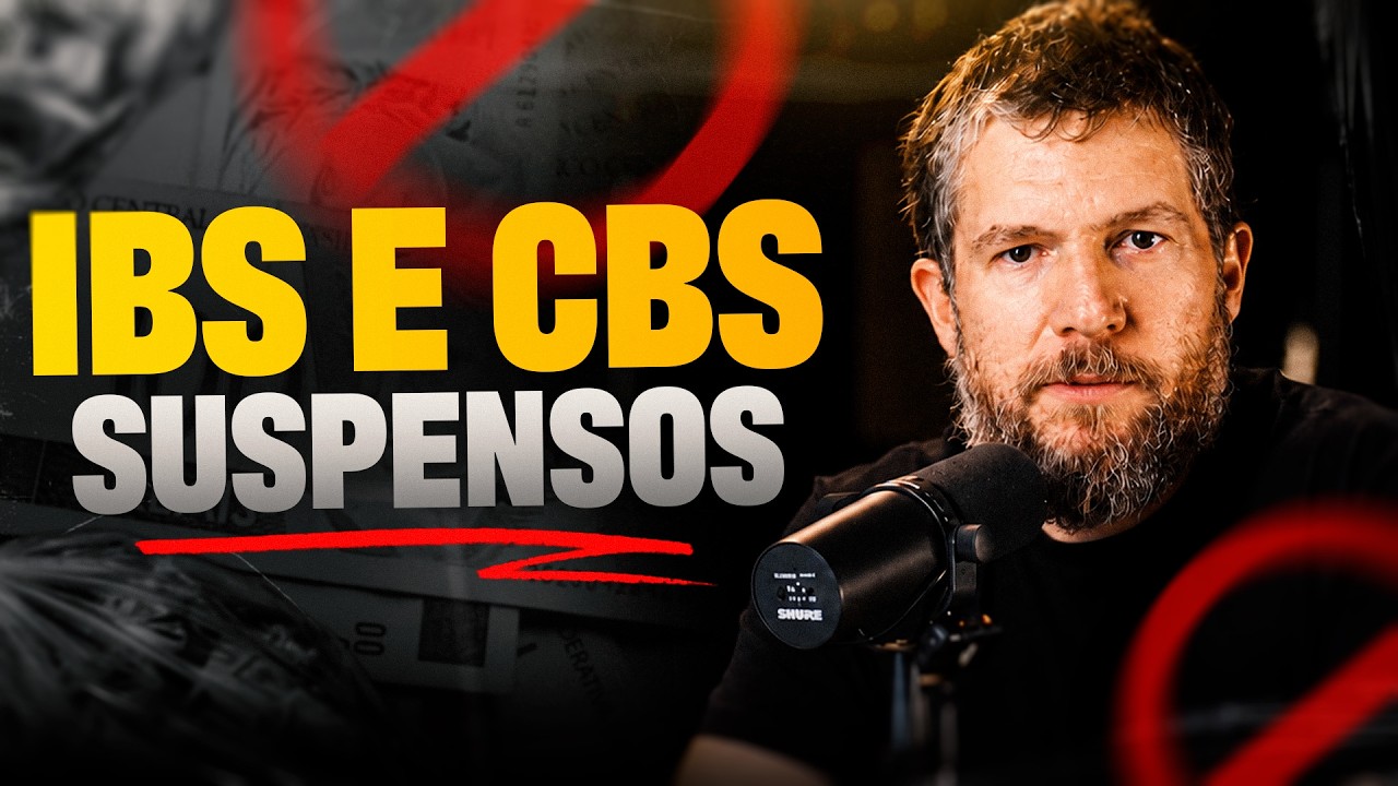 IBS e CBS SUSPENSOS da obrigatoriedade