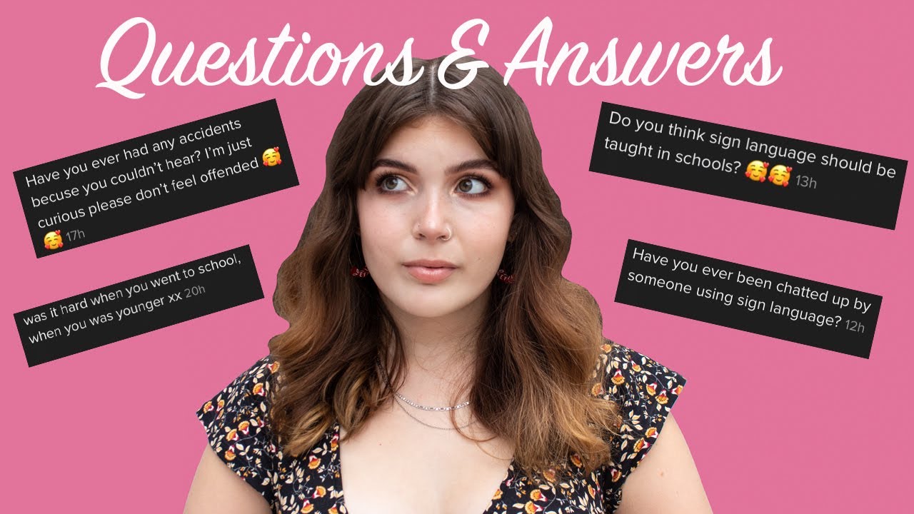 Q&A: About My Deaf Experience