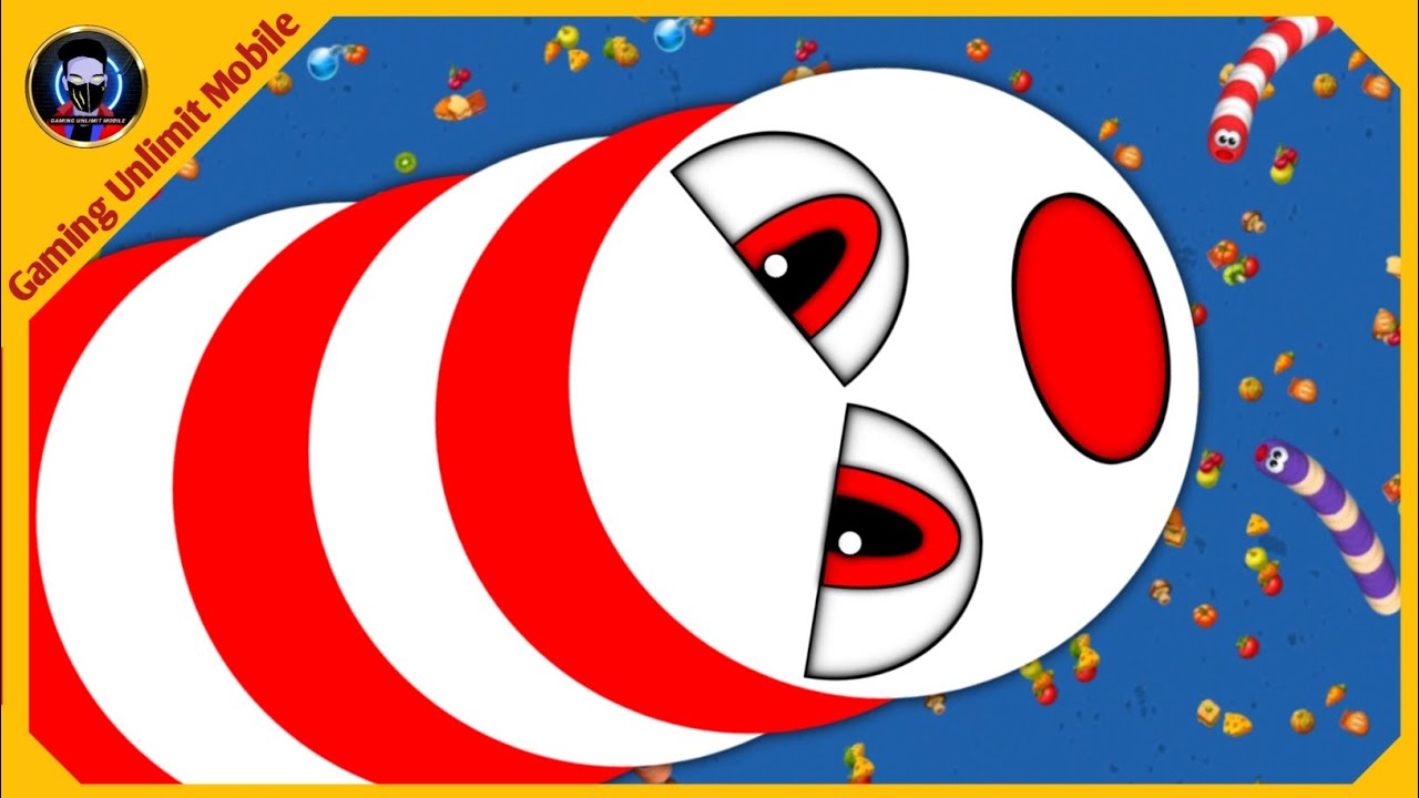 🐍WORMS ZONE. IO | GIANT SLITHER SNAKE TOP 01 / Best Gameplay! 2025 | gaming unlimit mobile 