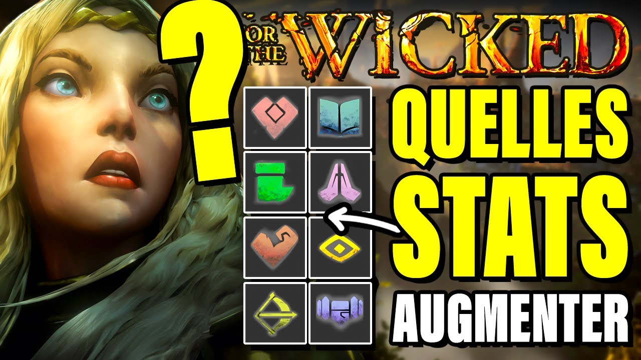 🤔 quelles STATS AUGMENTER au DÉBUT  ? Guide No Rest For The Wicked #01 (Santé, Endu, Force, etc.)