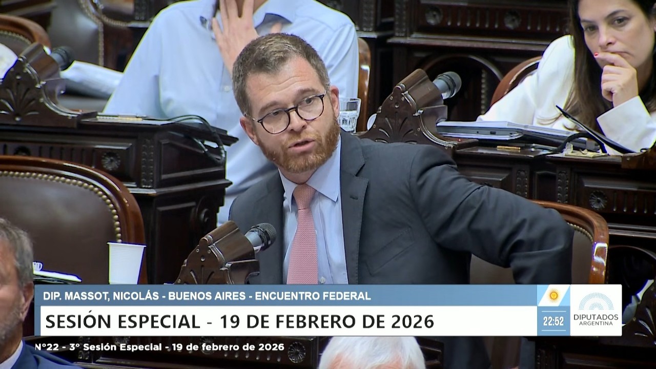 Diputado Massot, Nicolás - EF - Sesión 19-02-2026 - PL