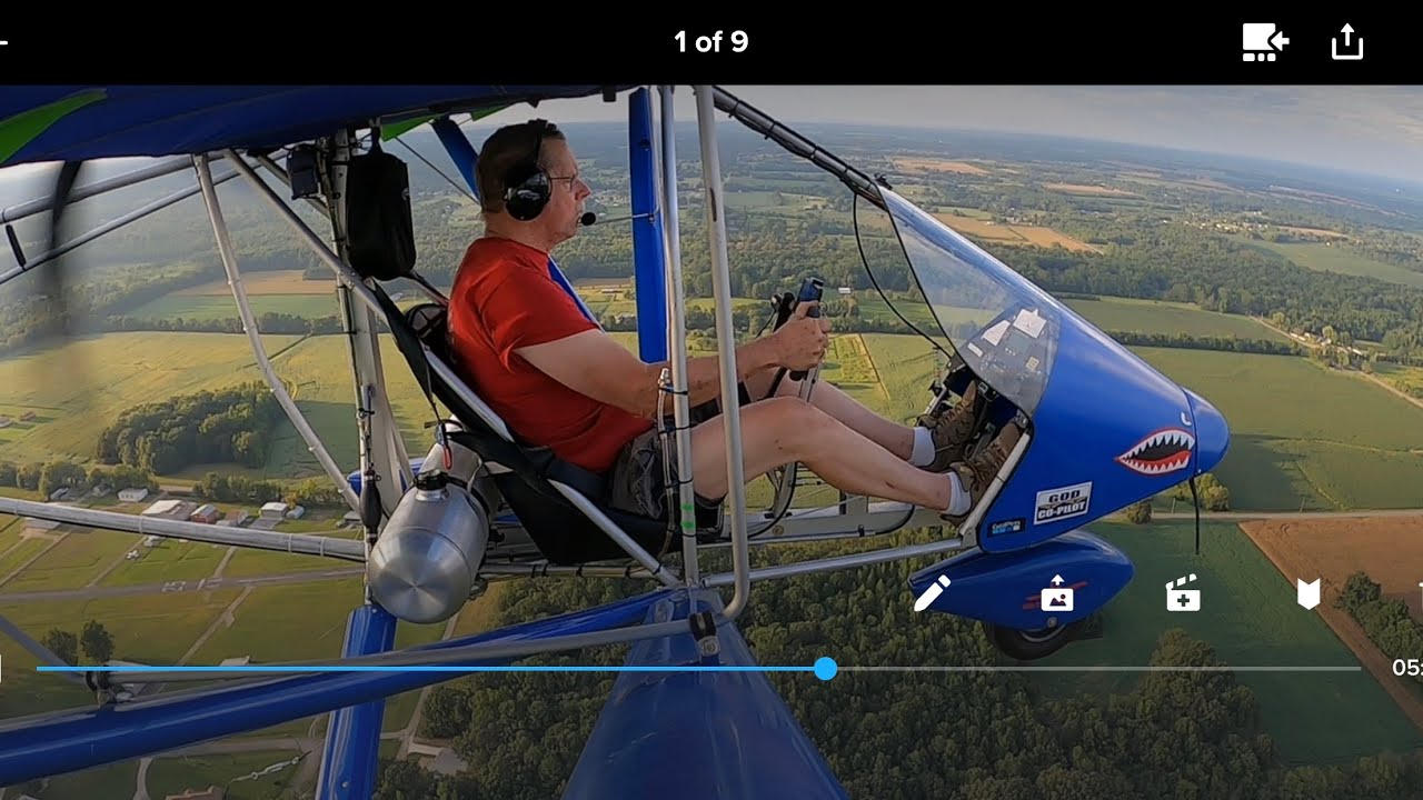 My first flight