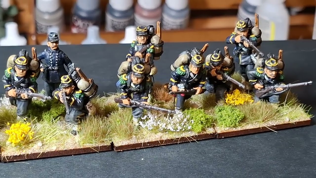 Wargaming the Franco Prussian War: Chasseurs a Pied