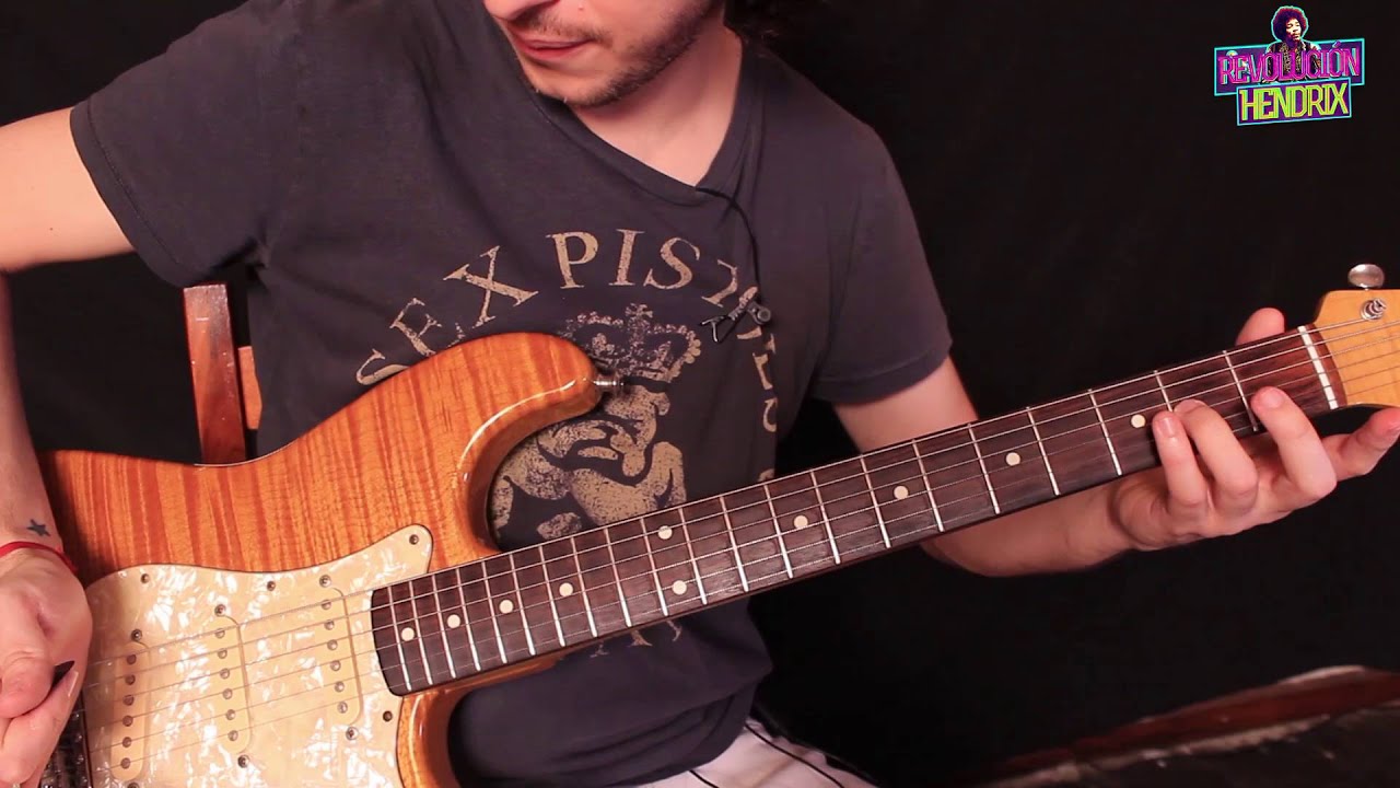 Blues al Estilo Jimi Hendrix - Tutorial - Guitarra - Fender Stratocaster