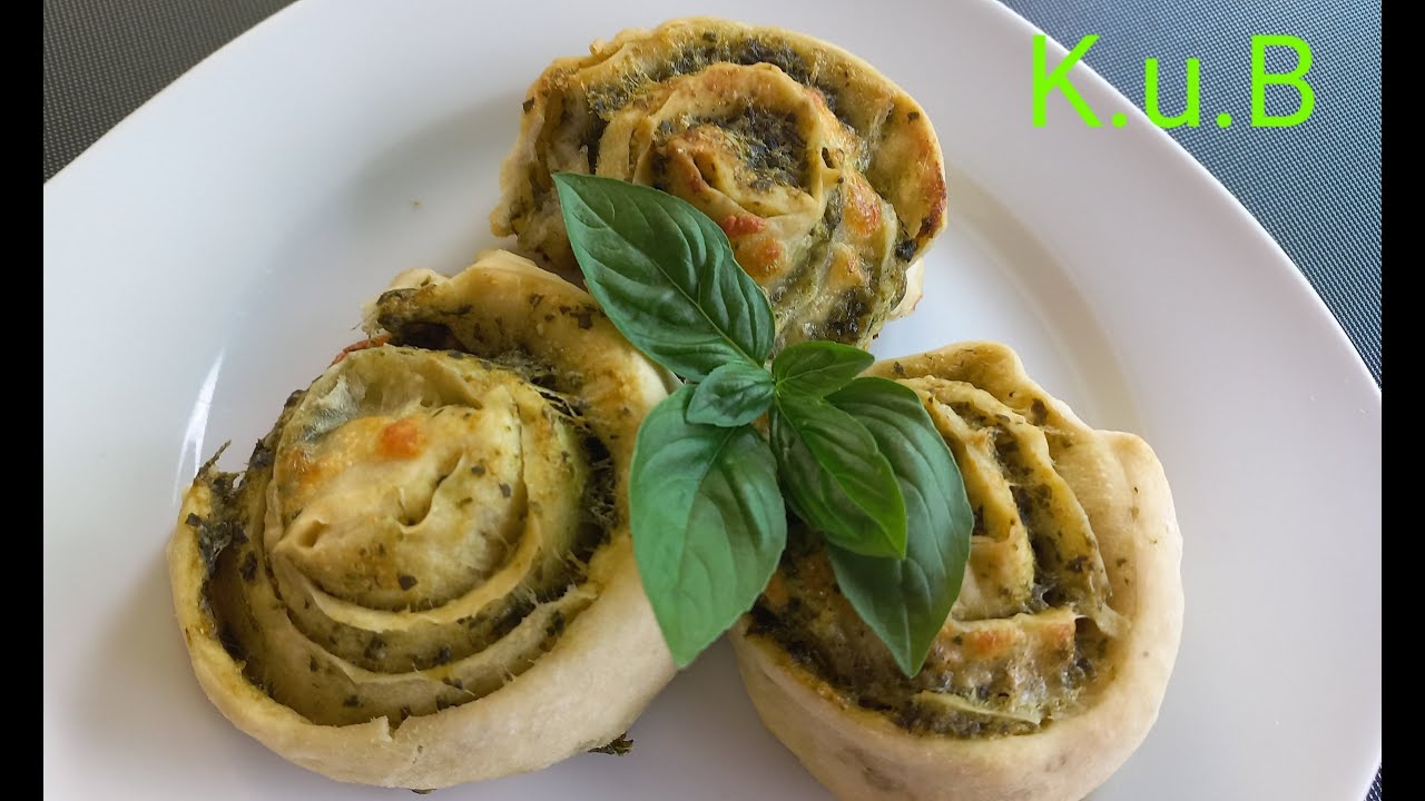 Pesto Schnecken