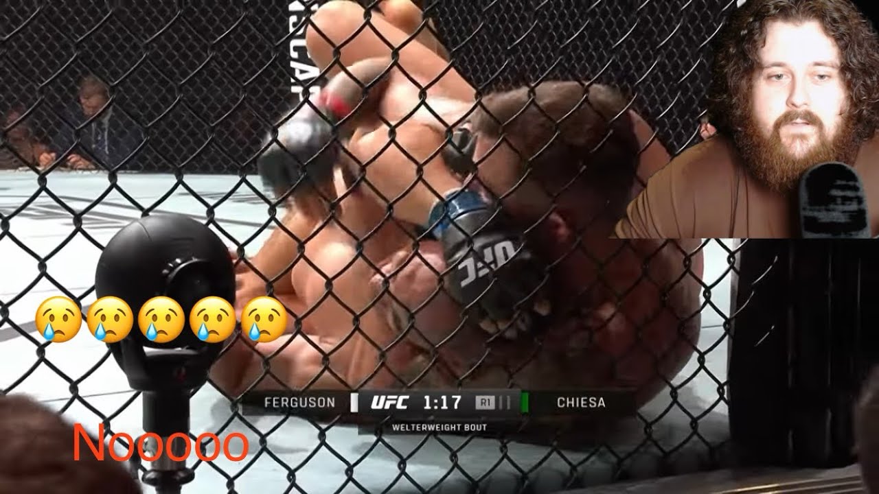 The mma guru reacts to Michael Chiesa submitting Tony Ferguson