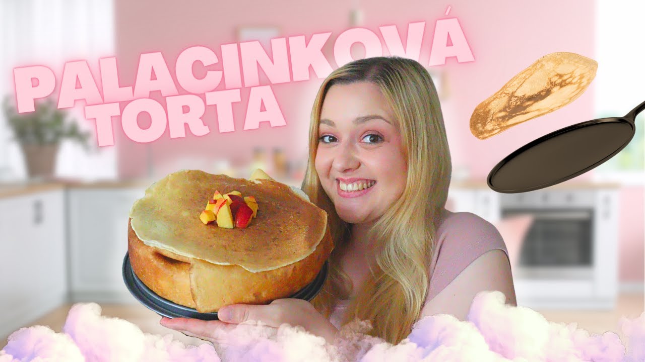 MOJA PRVÁ PALACINKOVÁ TORTA 🥞 (darček sama sebe k narodeninám)