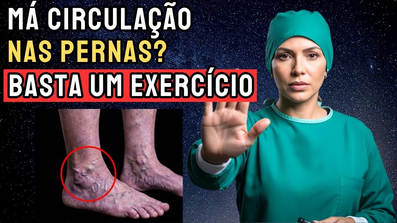 Cirurgiã revela o EXERCÍCIO que melhora a CIRCULAÇÃO DAS PERNAS após os 70