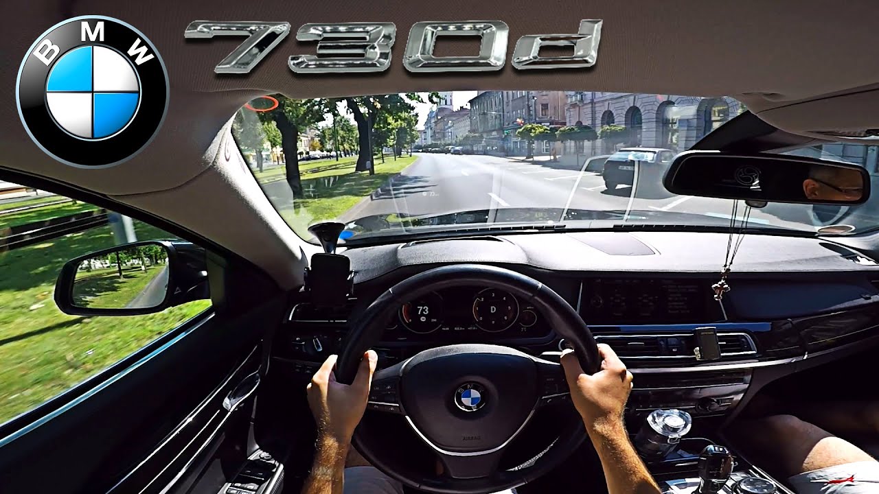 BMW 7 Series F01 730D XDRIVE CITY TEST DRIVE POV