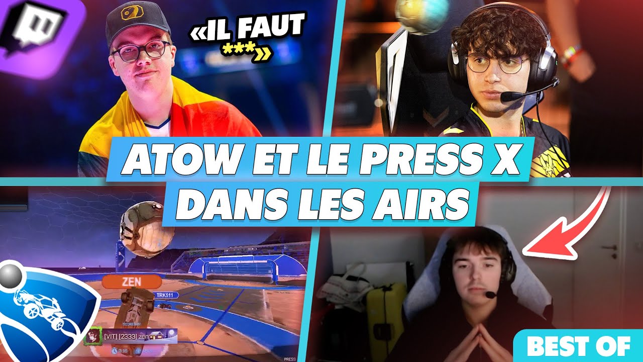 ATOW PARLE DU PRESS X DANS LES AIRS, SAIZEN DIT UNE FOLIE - Best of RL FR #583 Réactions