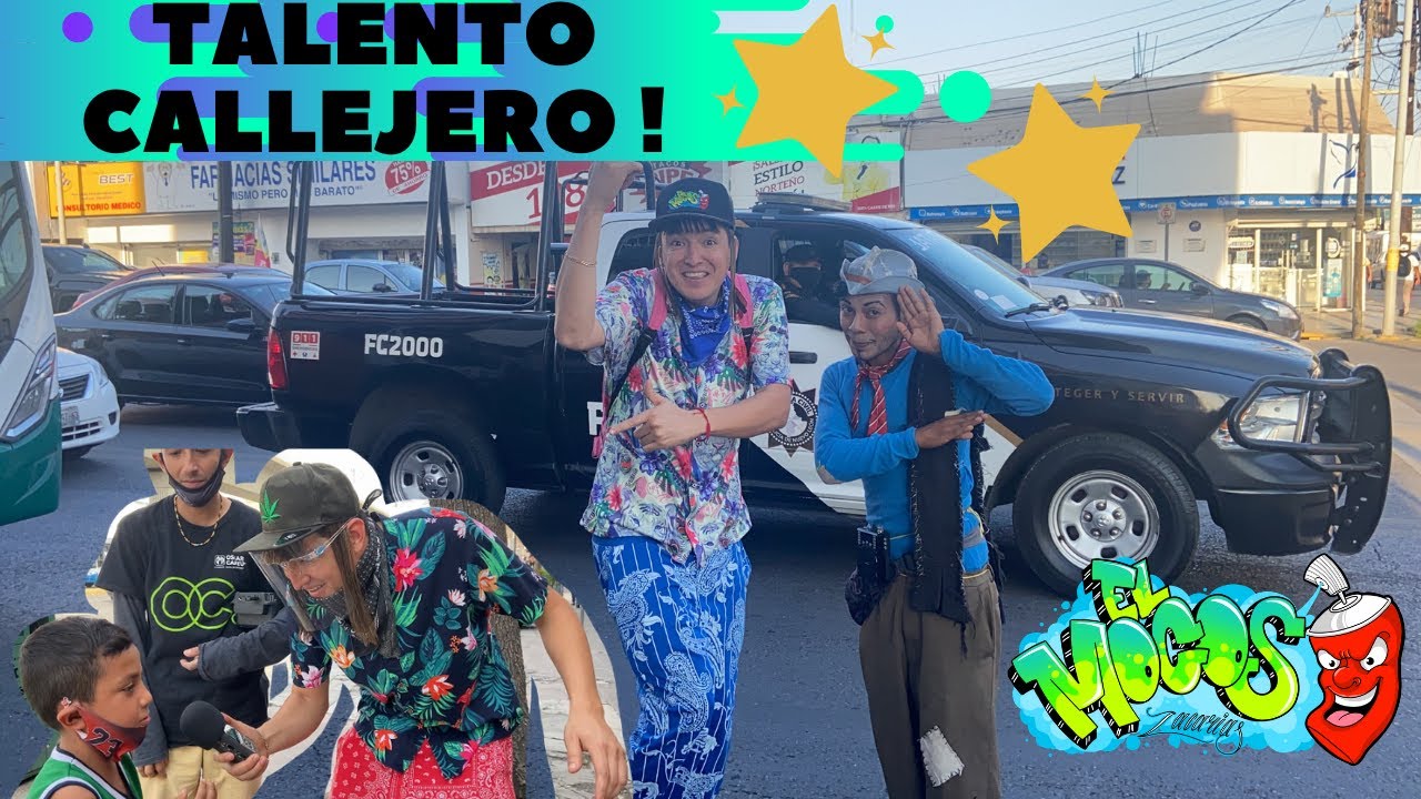 DE CUMBIA CON EL MOCOS / TALENTO CALLEJERO 😎