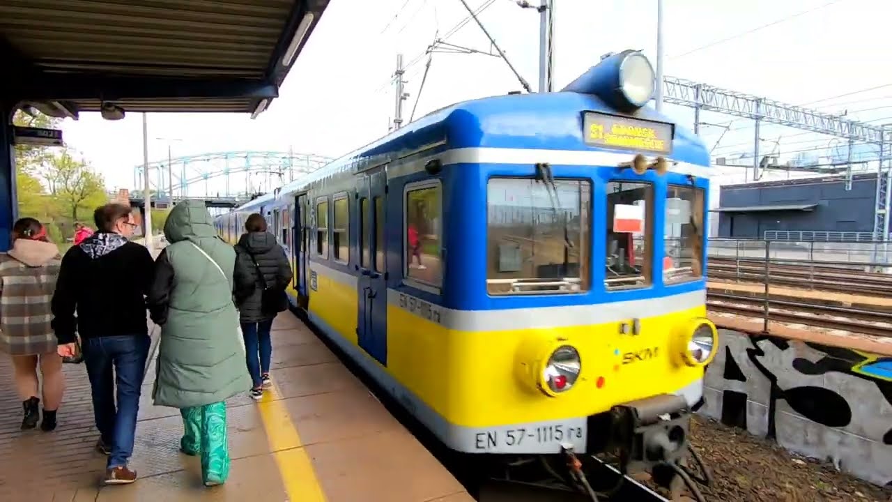 SKM Tricity Train Ride - Sopot to Gdansk Zaspa | POLAND