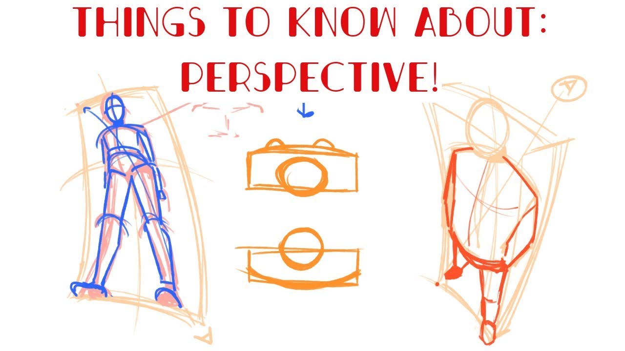 ~How to draw people in perspective!~ Tips and Tricks