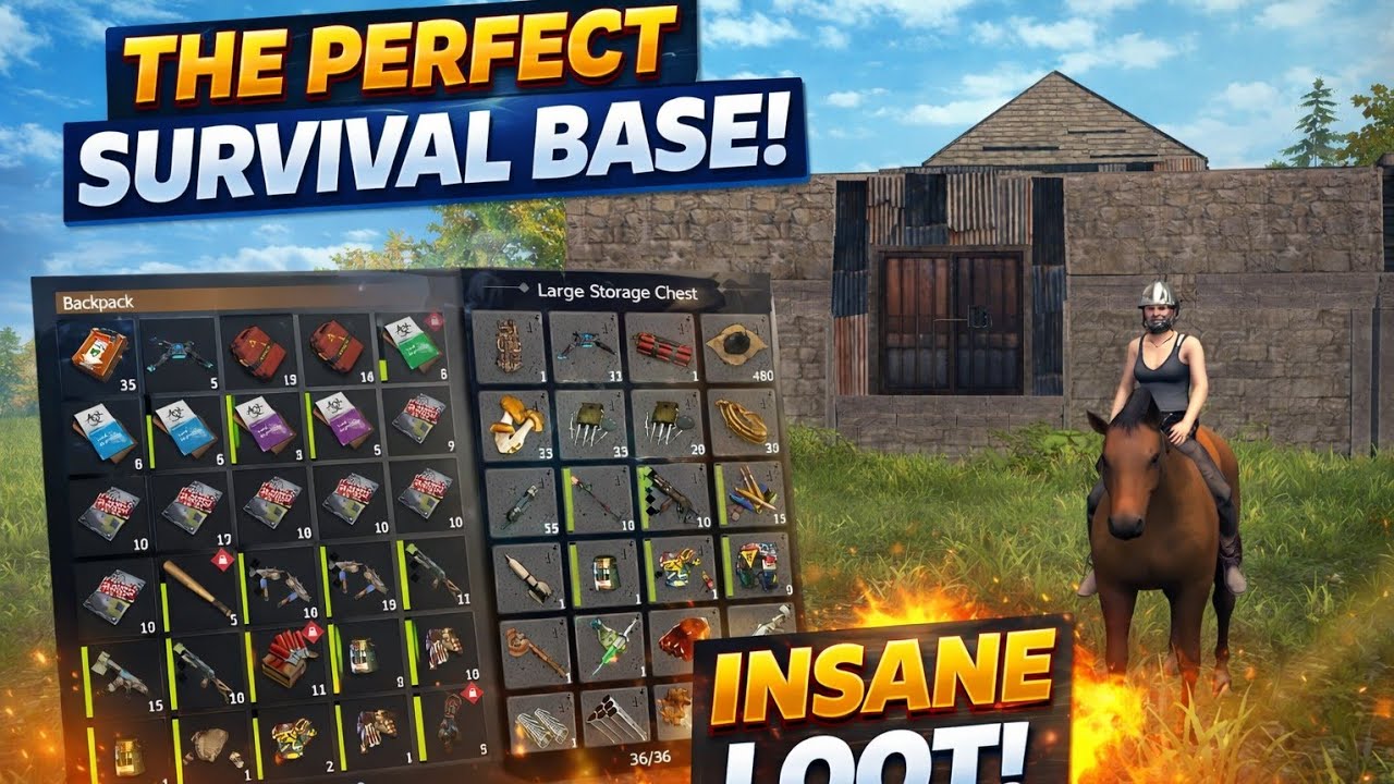 100 Players Full Server 😱 Hum Ne Macha Di Tabahi | last island of sarvival PvP & Raids tips