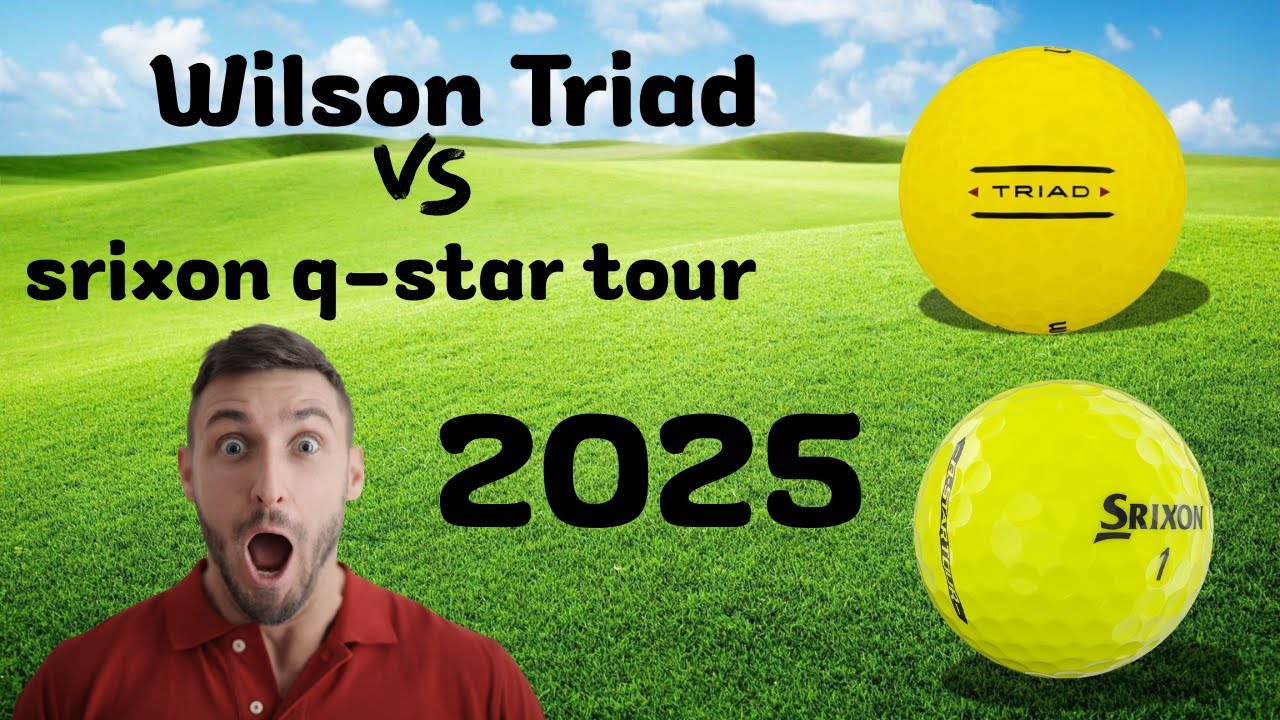 Мячи для гольфа Wilson Triad и мячи для гольфа Srixon Q Star Tour: обзор и сравнение