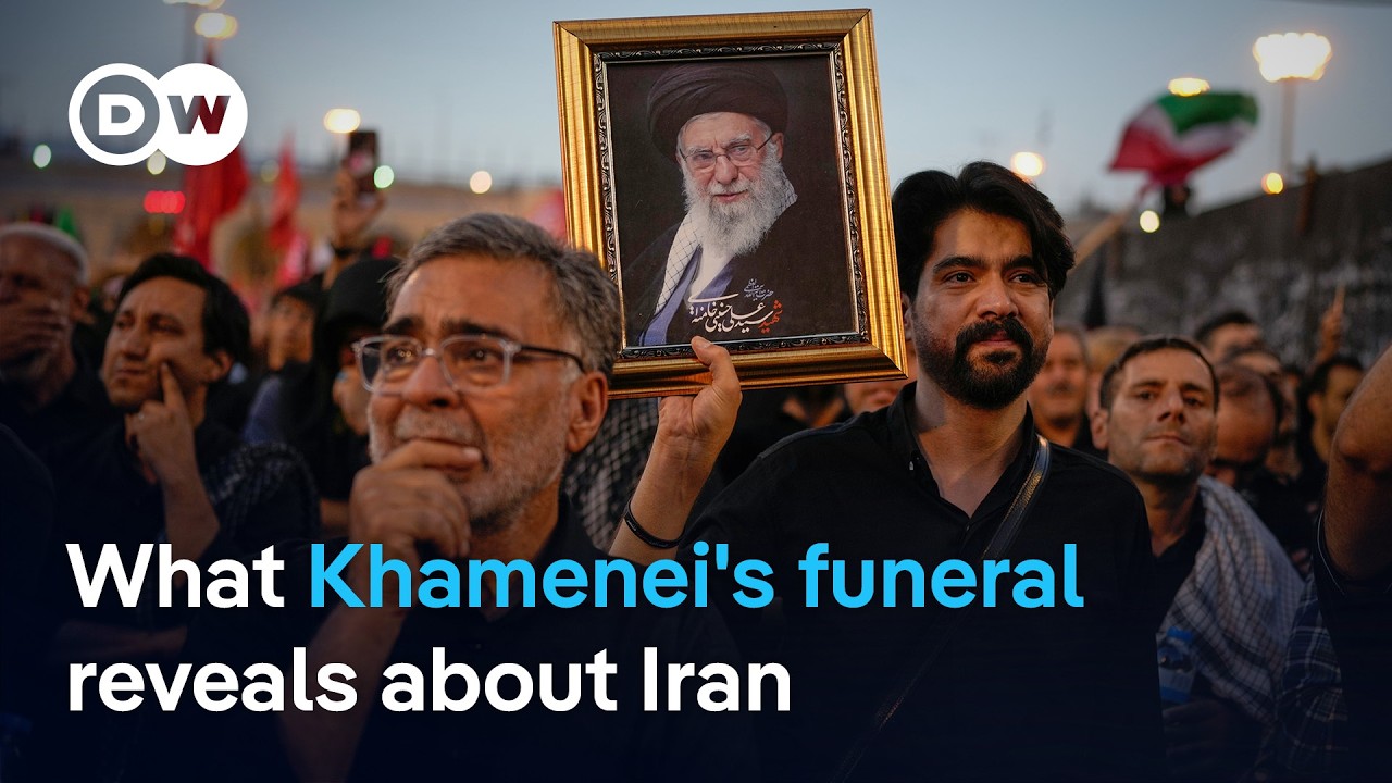 What is Khamenei's funeral revealing about Iran? | DW News