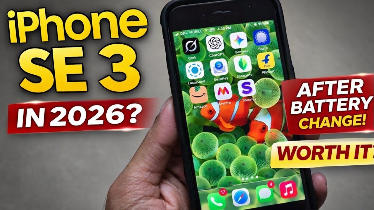 iPhone SE 3 Long Term Review 2026 After Battery Change | Performance, Camera & Battery Life