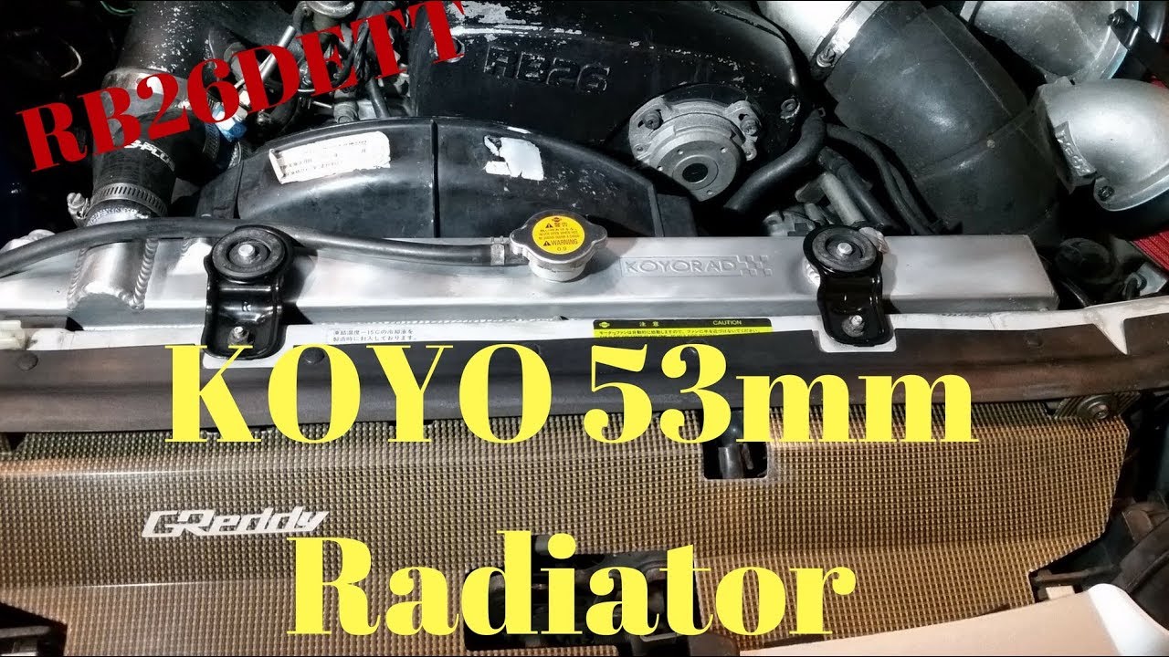 Koyo Aluminum Radiator upgrade Nissan Skyline GTR  R32 Gplus radiator hoses