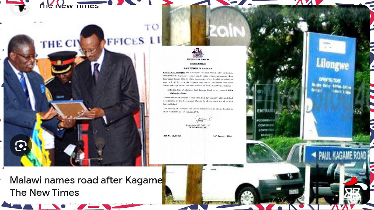 MALAWI YA SADC MURI DRC  IRUHANDE RWA FDLR , UMUHANDA UKITIRIRWA H.E PAUL KAGAME?