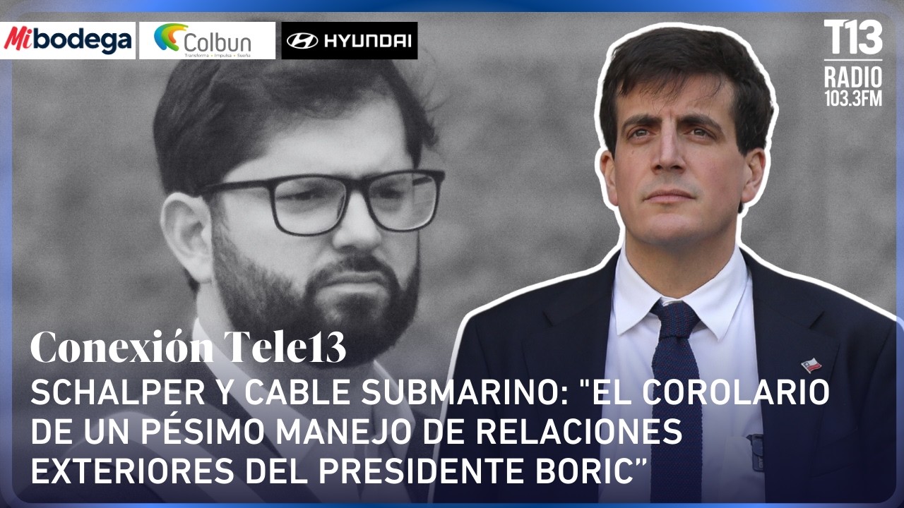 Schalper y cable submarino: 