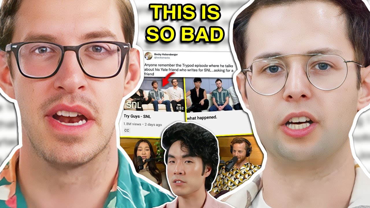 THE TRY GUYS ARE REALLY UPSET