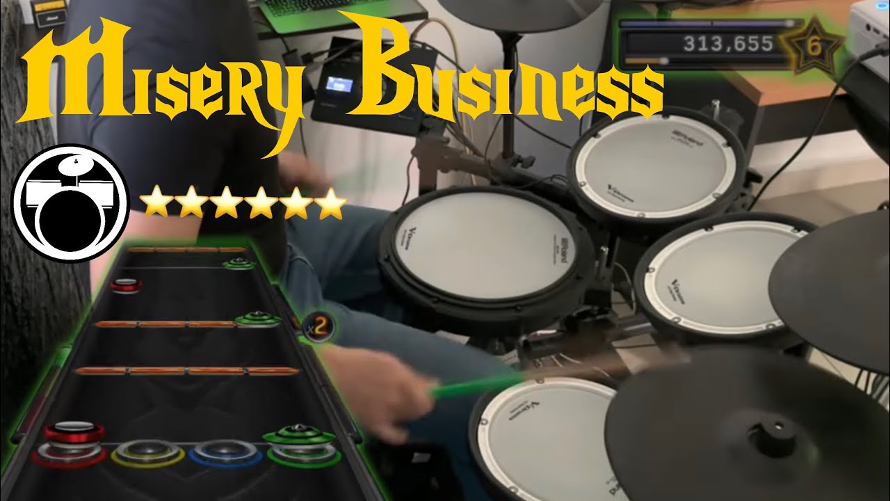 Misery Business - Paramore Expert Drums Clone Hero