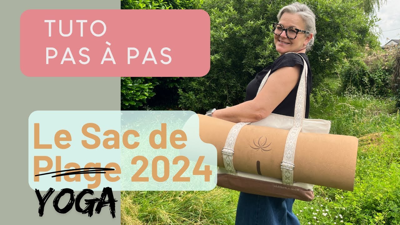 Coudre un sac de plage élégant et pratique | Sew a Stylish and Practical Beach Bag