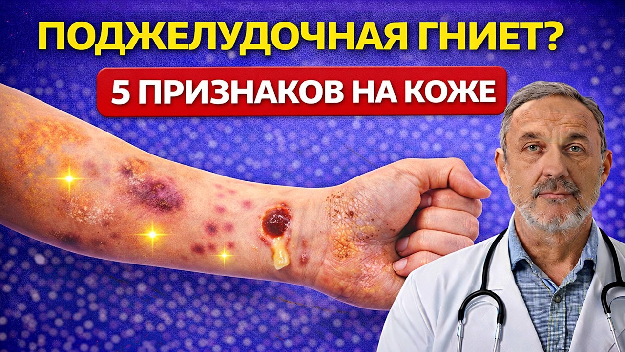 Пятна на коже — сигнал SOS от поджелудочной! Проверьте тело, пока не поздно.