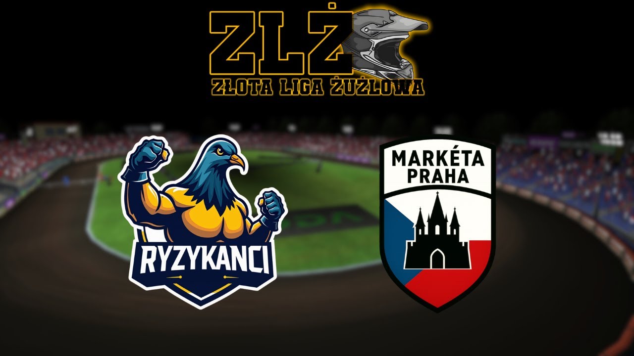 RYZYKANCI VOJENS - MARKETA PRAGA || ZŁOTA LIGA ŻUŻLOWA P&Oacute;ŁFINAŁ 2 LIGA