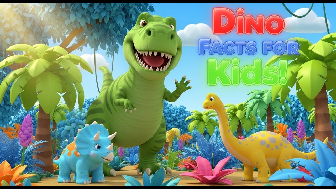 The Dinosaurs | Learn the dino facts with me ! | Fun | Fun learning | facts about dinosaurs
