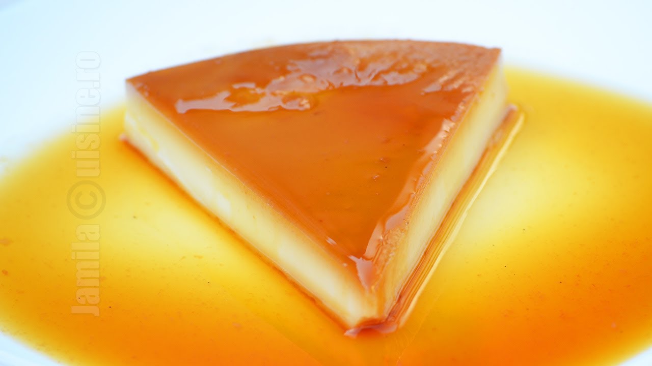 Crema de zahar ars, desertul copilariei fin si cremos | JamilaCuisine