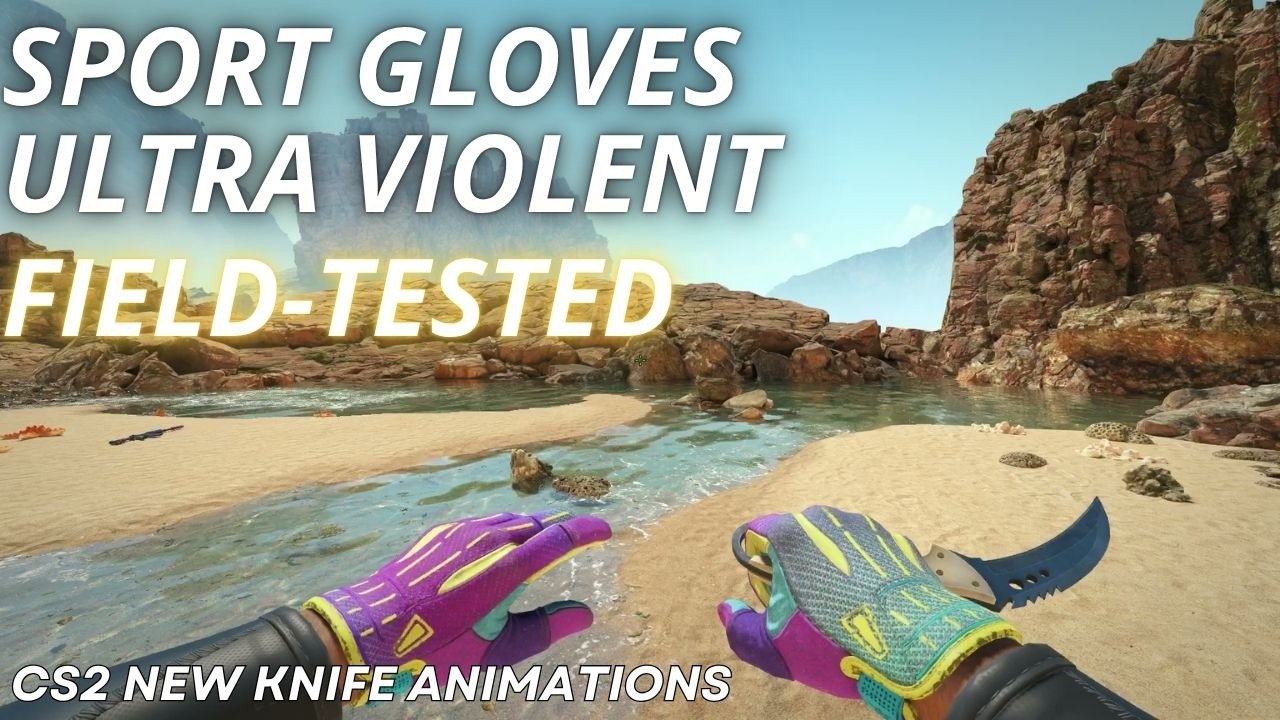 Sport Gloves Ultra Violent (Field-Tested) | CS2 Skin Showcase