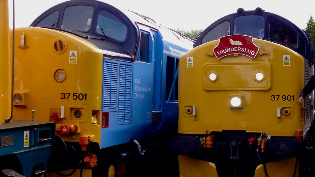 SVR class 37 diesel bash ￼ 04/10/25 #train #fyp #severnvalleyrailway 