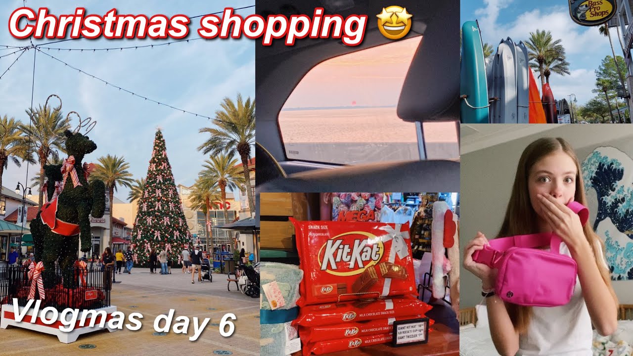 Christmas shopping for my family! // Vlogmas day 6