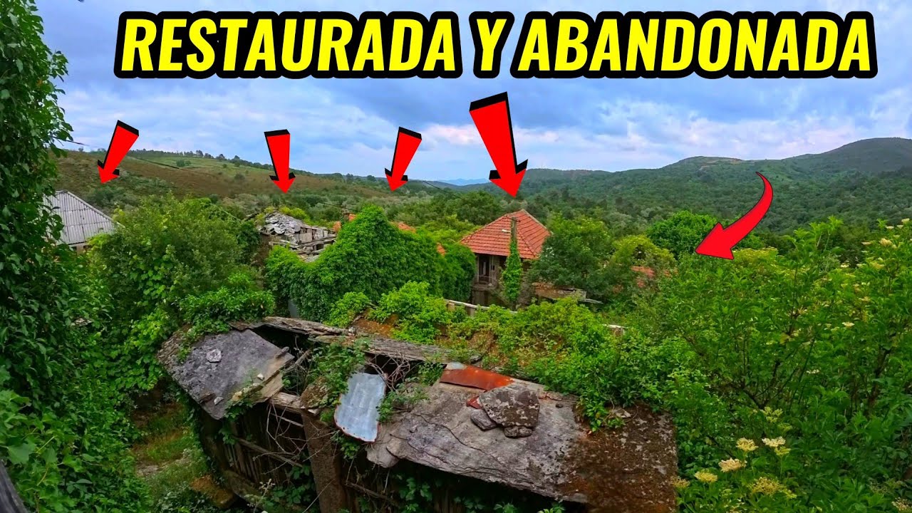 MUY EXTRAÑO....EN MEDIO DEL BOSQUE ¡¡¿POR QUÉ ABANDONARON TODAS ESTAS CASAS?!!